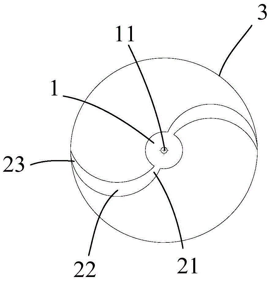 Screw wheel structure