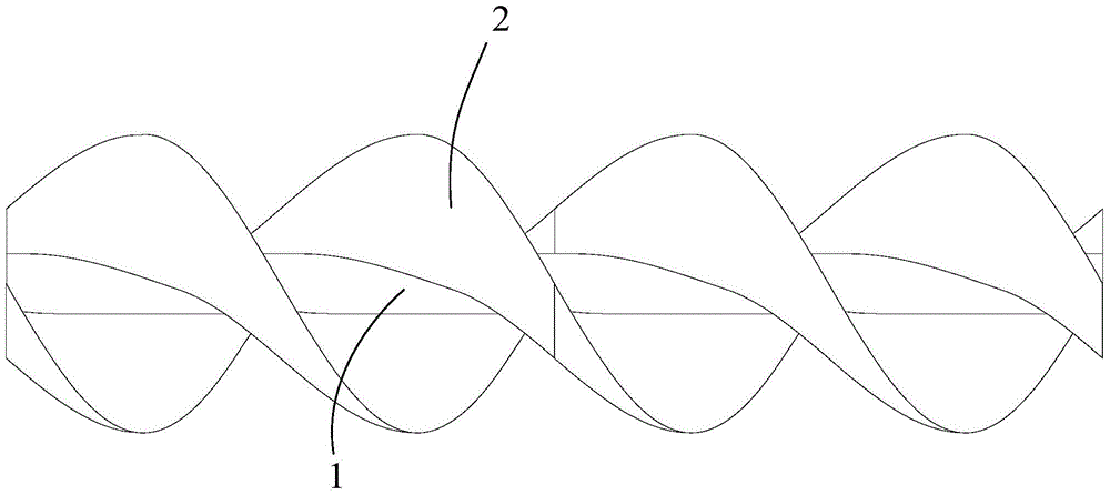 Screw wheel structure