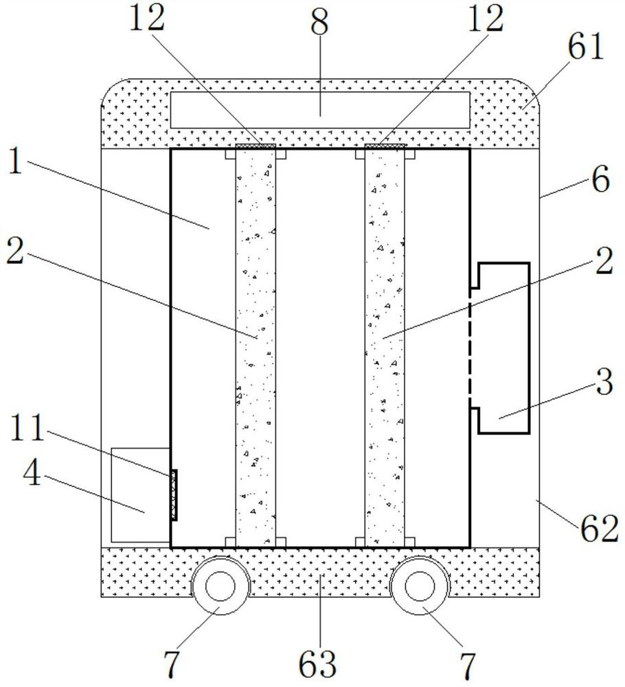 Air disinfection device based on membrane interception and microwave heating