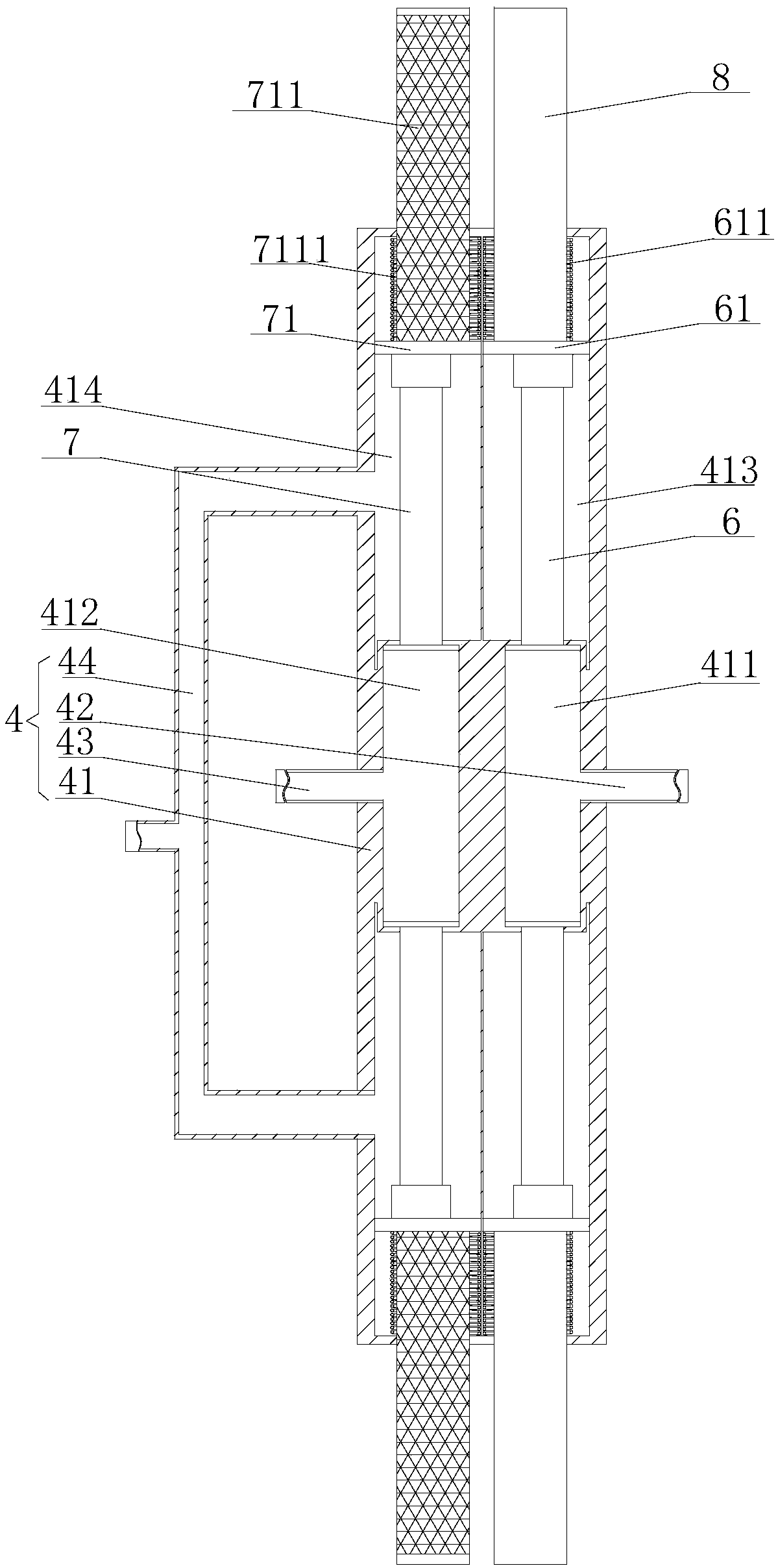 Control apparatus for single gas collecting pipe of coke oven