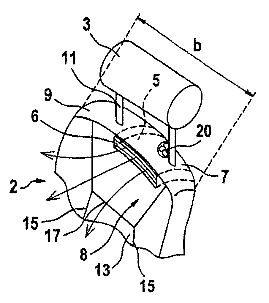 Motor Vehicle Seat with an Air Supply Device