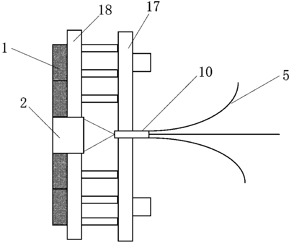 Wireless sensing measurement system for high-voltage power transmission network device