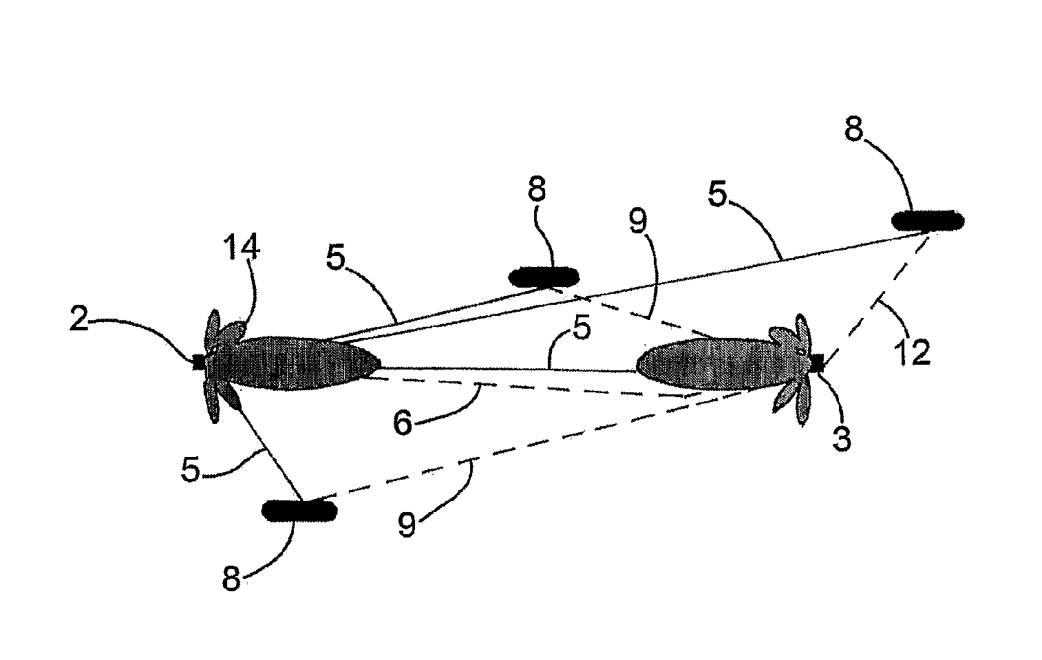 Radio frequency positioning system for vehicles