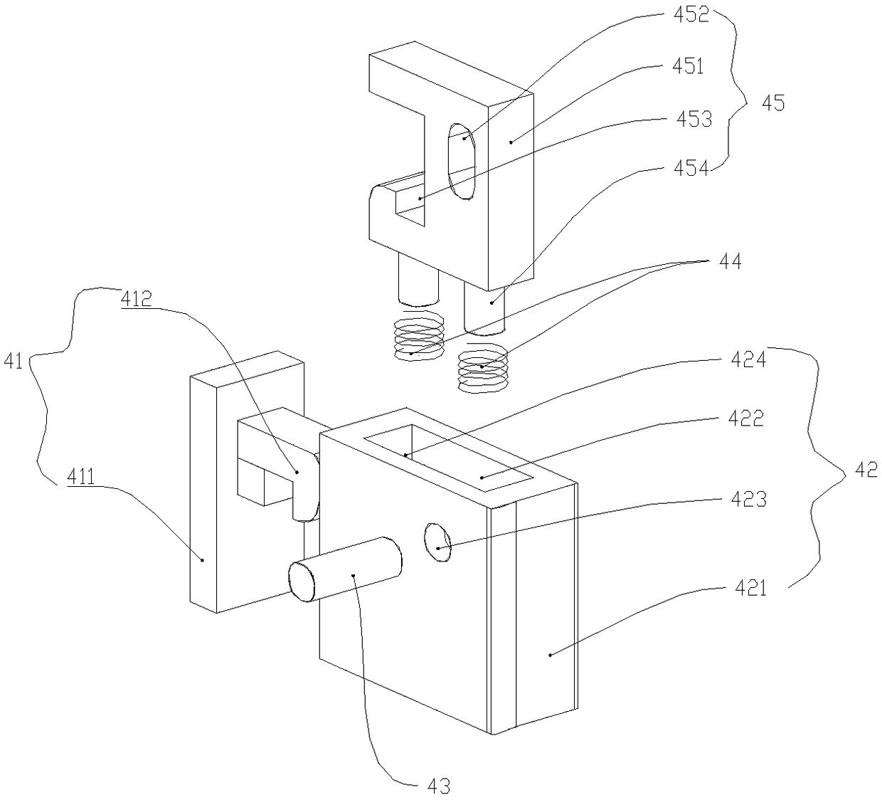 Elastic lock buckle and bracelet thereof