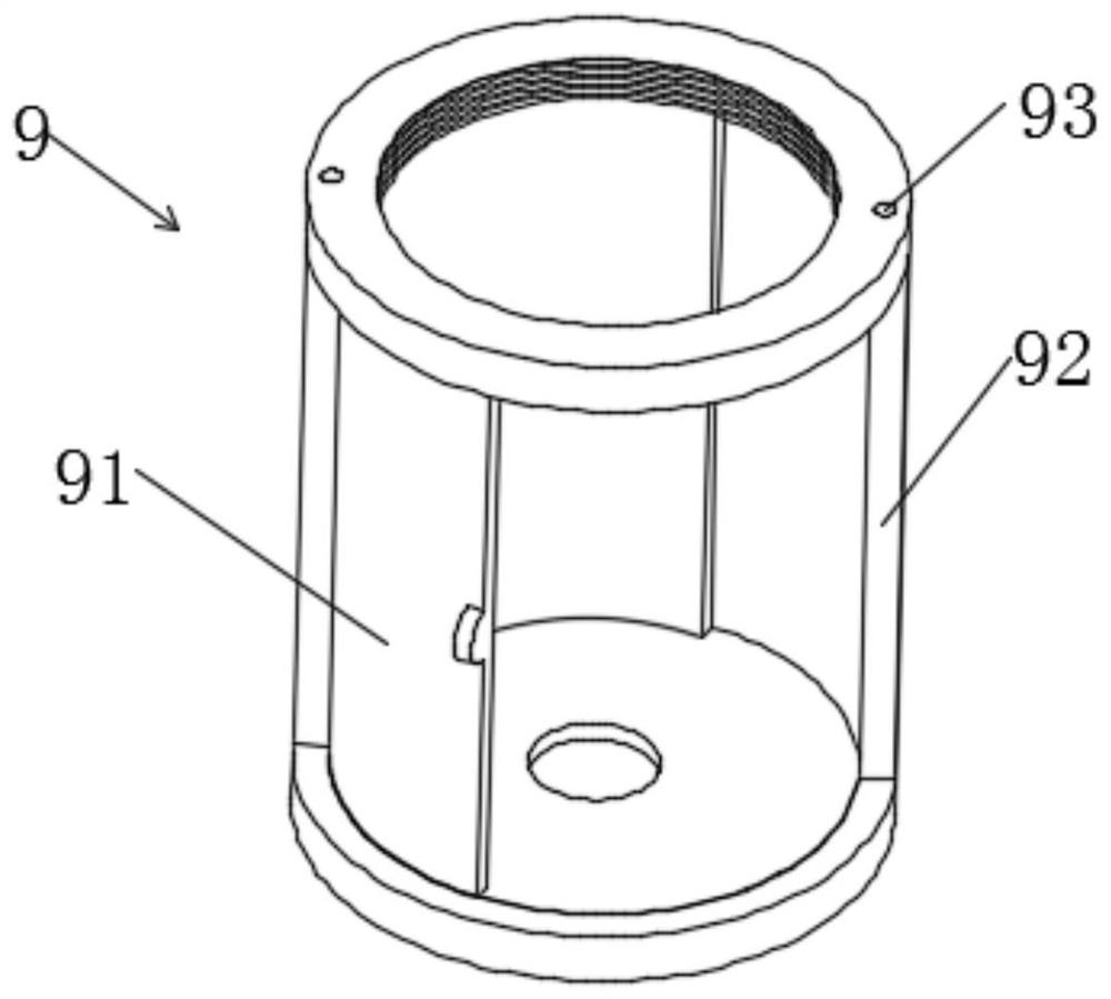 LED bedside lamp with adjustable light range