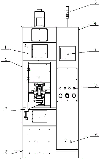 High-precision powder forming machine