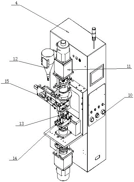 High-precision powder forming machine