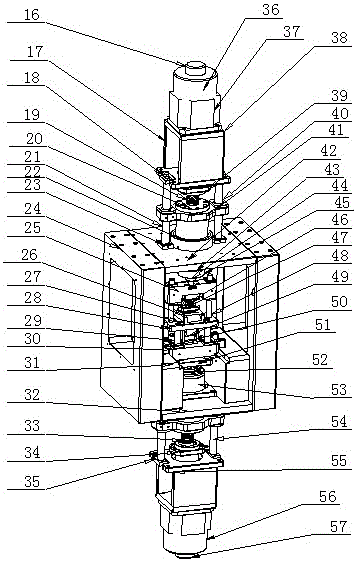 High-precision powder forming machine