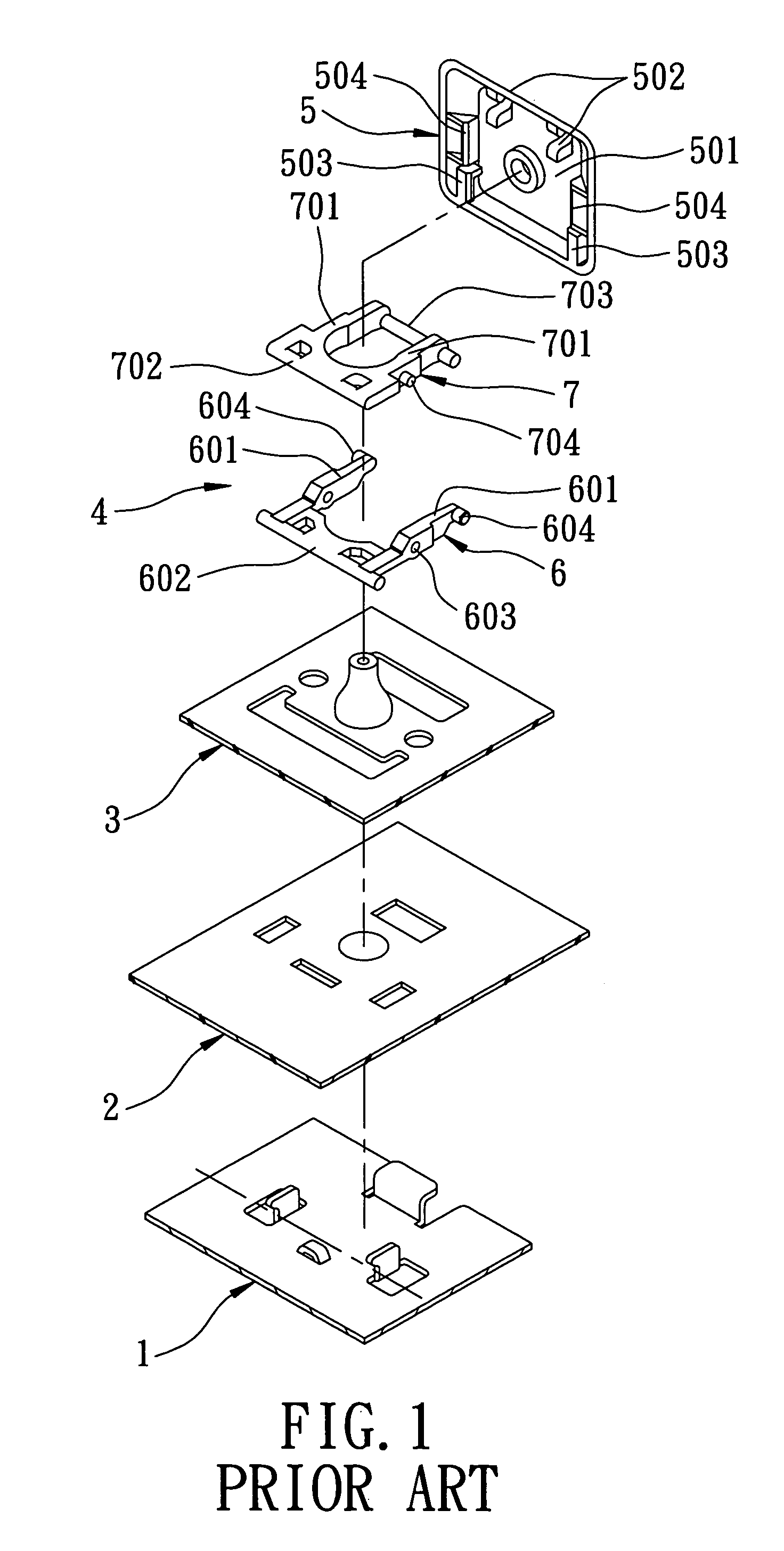 Key switch device having high drawability