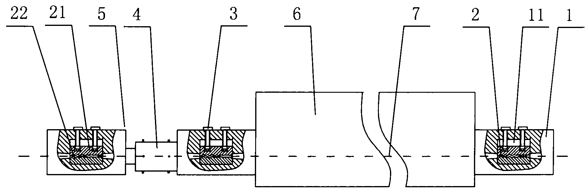 Special anchorage for combined variable-corrugated fiber sheets and prestressing force stretching method thereof