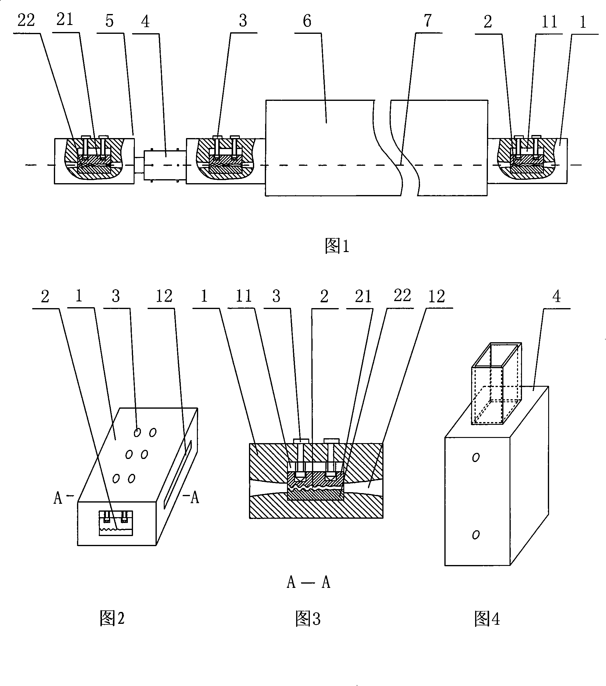 Special anchorage for combined variable-corrugated fiber sheets and prestressing force stretching method thereof