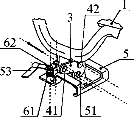 Angle adjustment and locking device applied to backrest of automobile seat