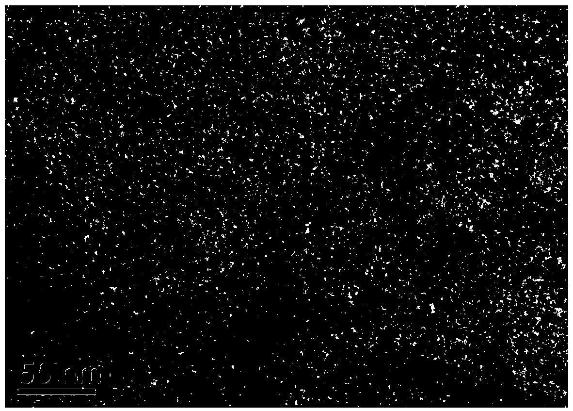 Pt Nanoparticle/hydroxyl bastnaesite nanocluster/graphene composite and preparation method thereof