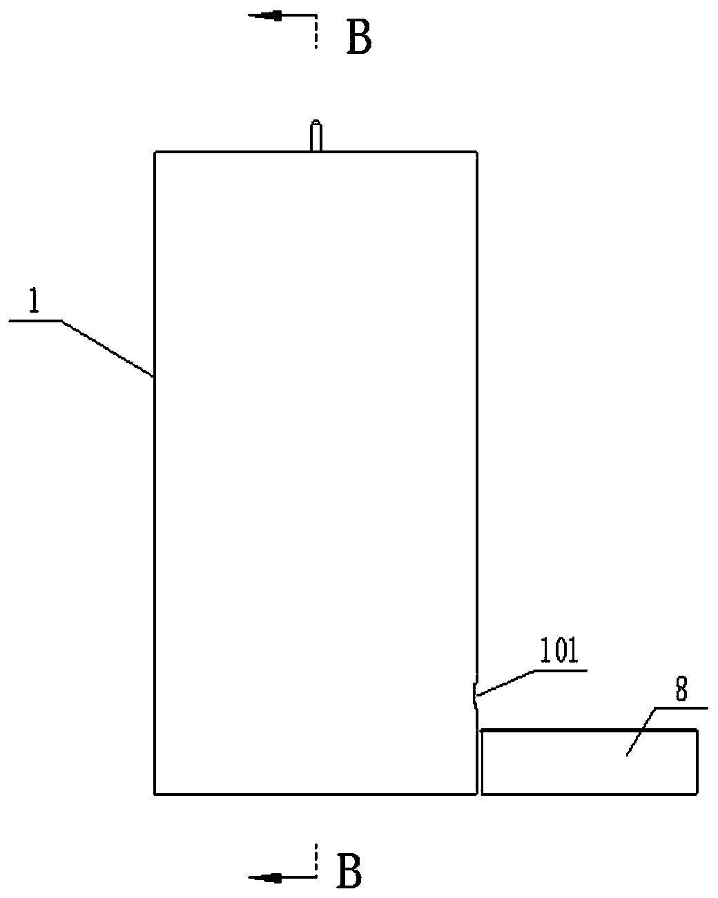 Feeding structure and feeder