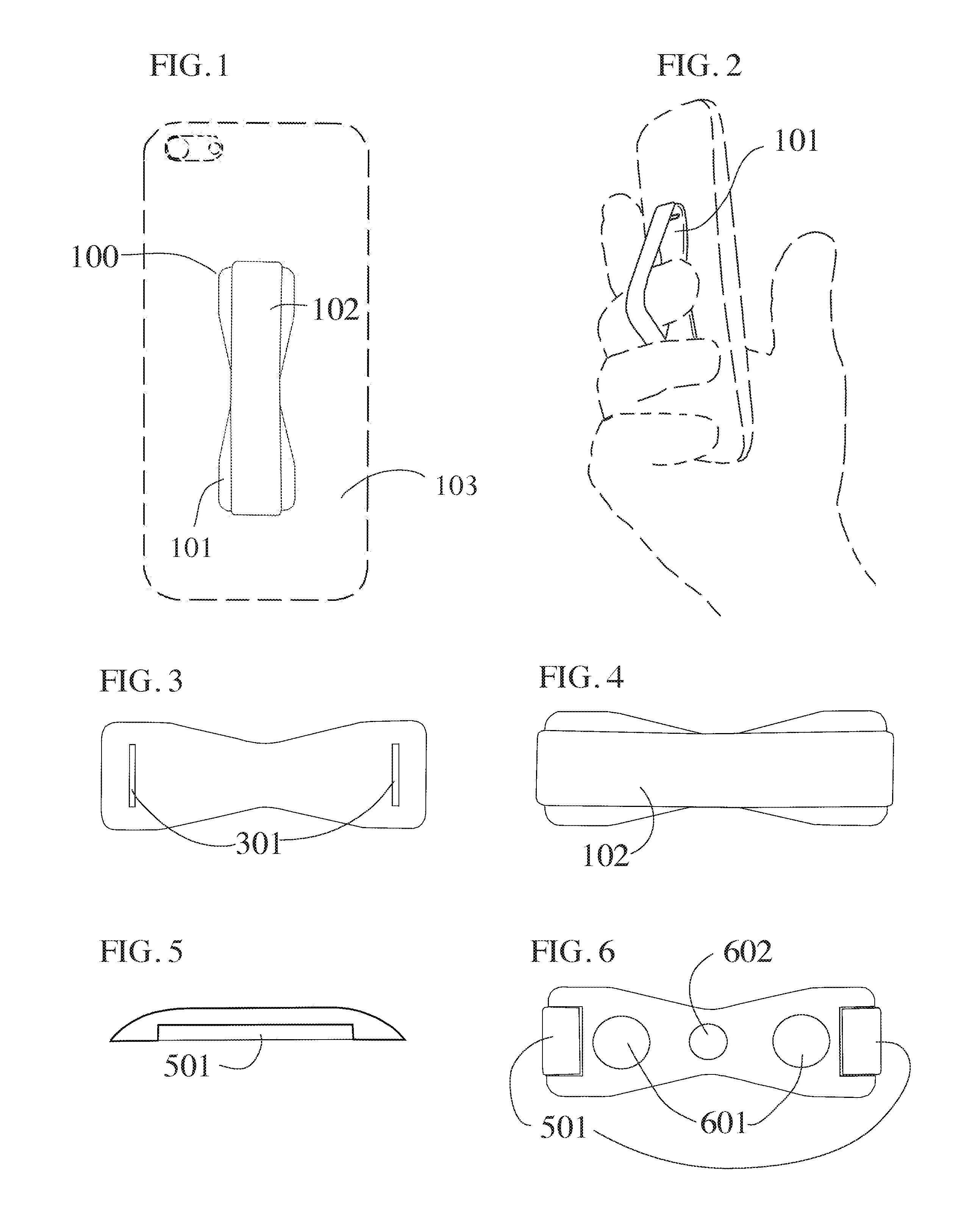 Elastic securing apparatus and mounting system for electronic device