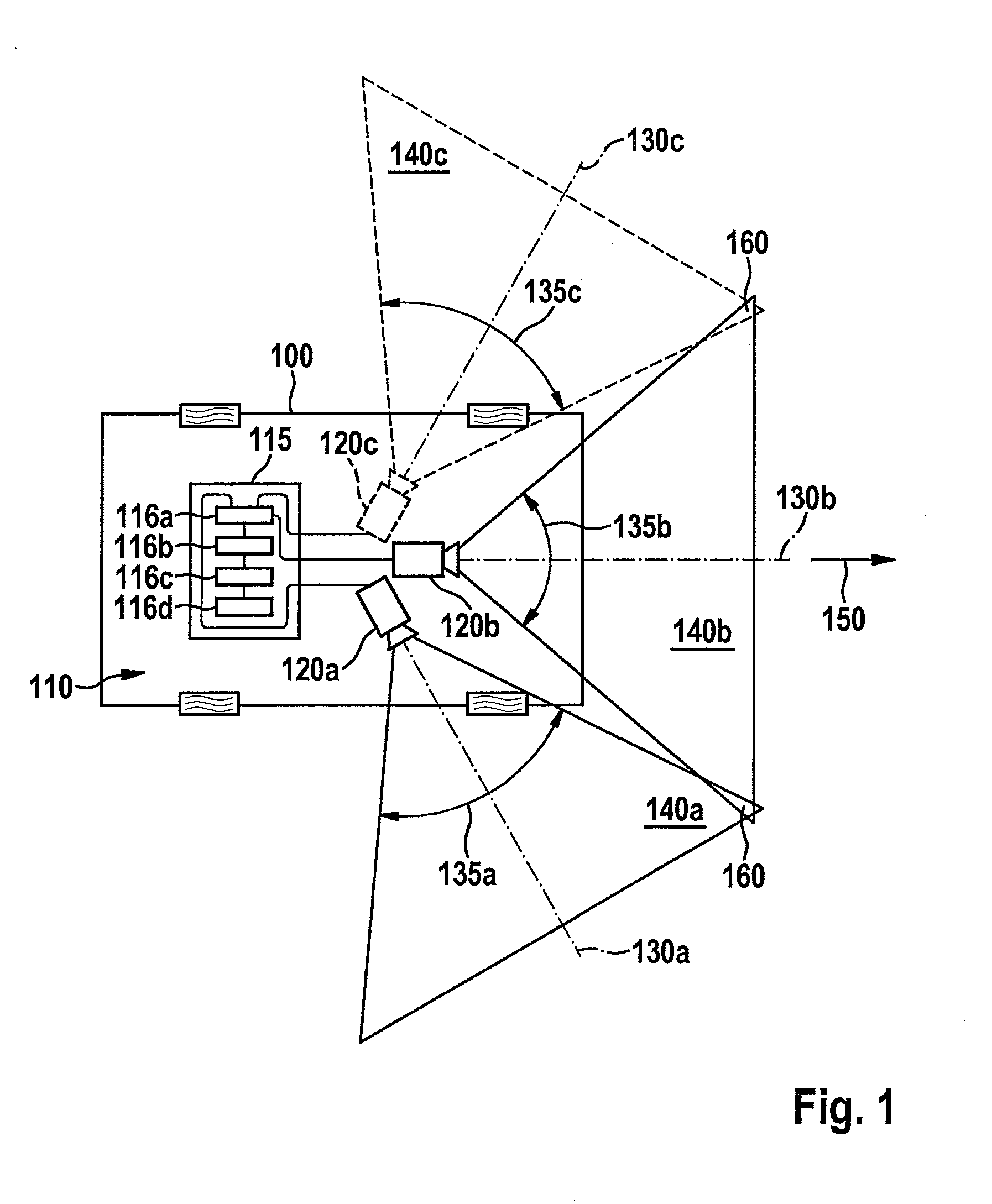 Method and device for detecting a position of a vehicle on a lane