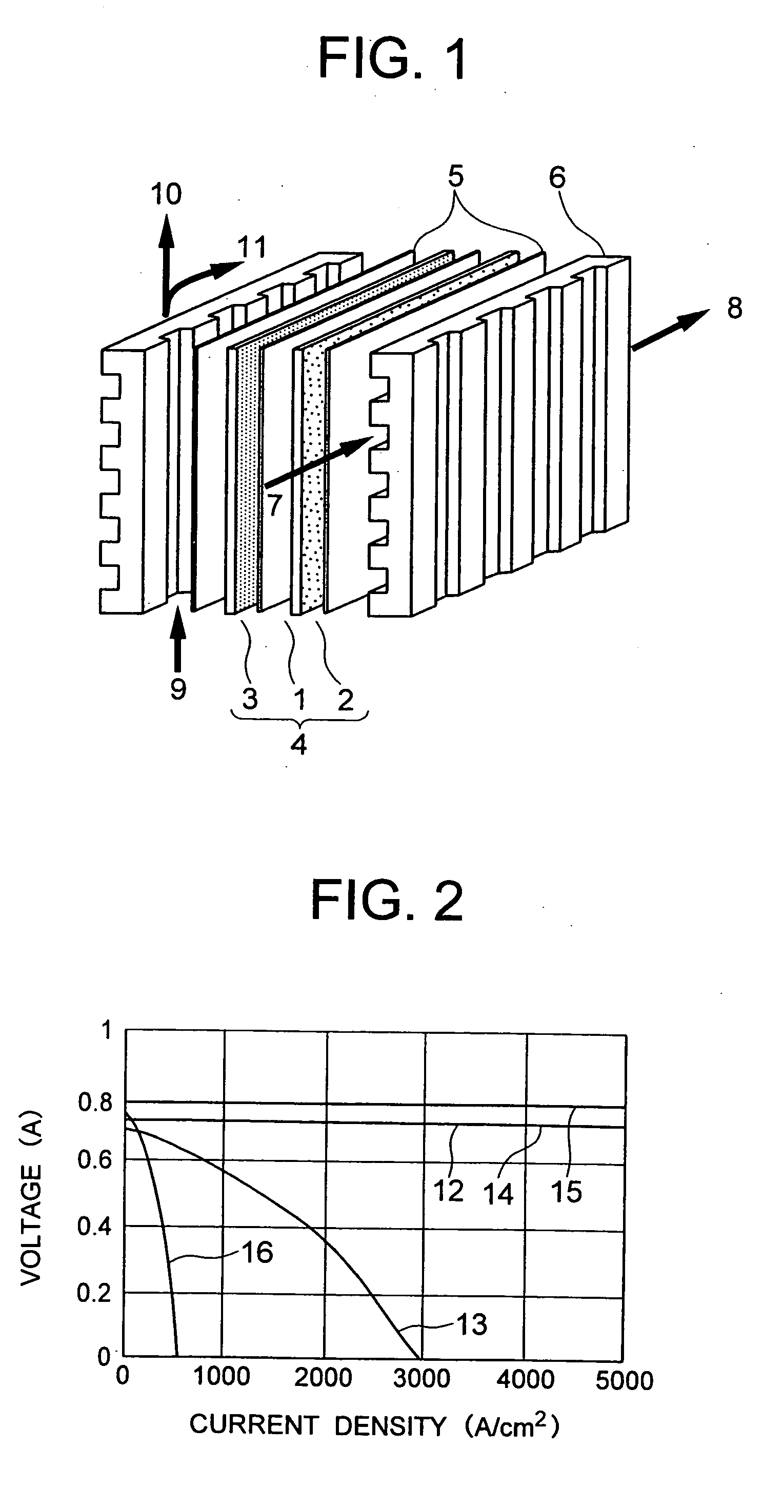 Solid polyelectrolyte, assembly of membrane and electrodes, amd fuel cell