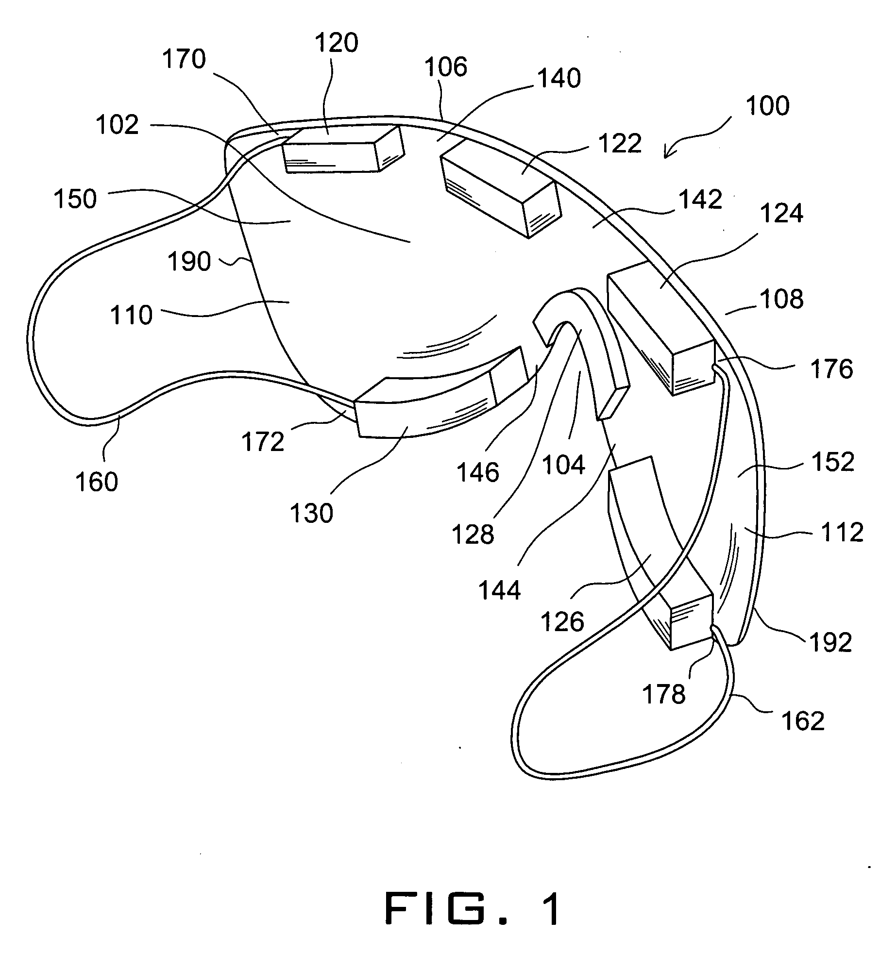 Ergonomic, temple-vented, lightweight, anti-glare eye shield & method of manufacture thereof