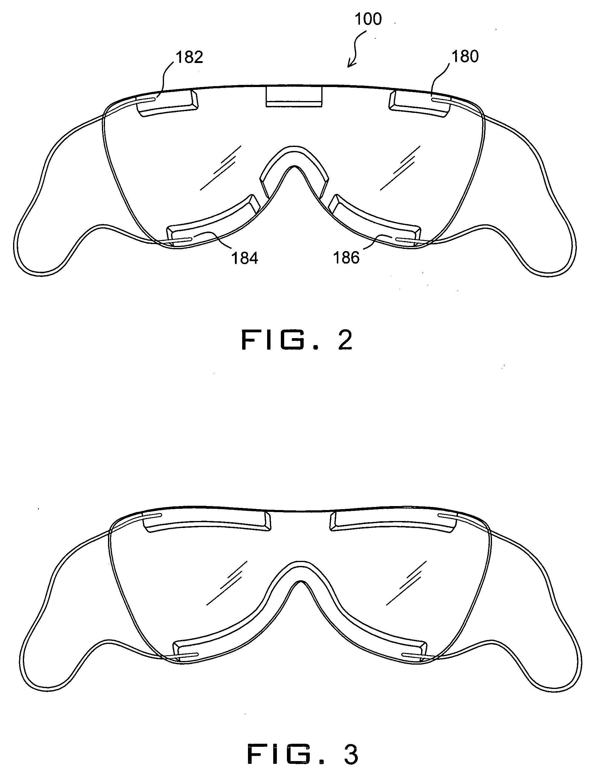 Ergonomic, temple-vented, lightweight, anti-glare eye shield & method of manufacture thereof