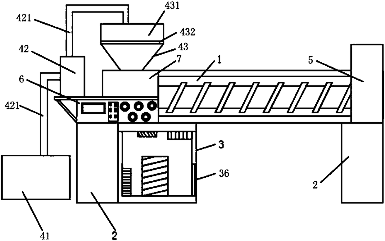 Nano-fiber melt-blowing equipment