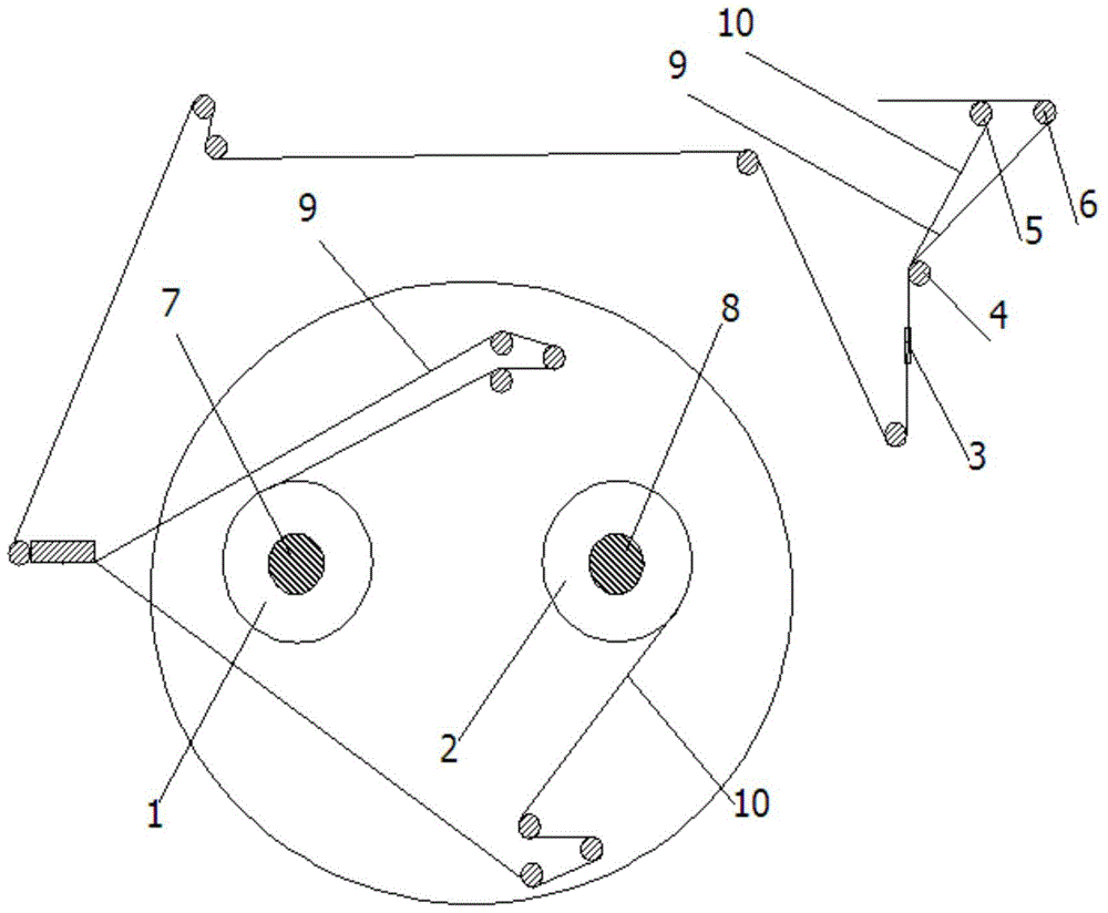 Cigarette paper conveying equipment for simultaneously conveying double-layer cigarette paper and double-layer cigarette paper cigarettes prepared therefrom