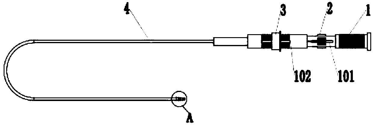 Biopsy forceps used for bronchoscope