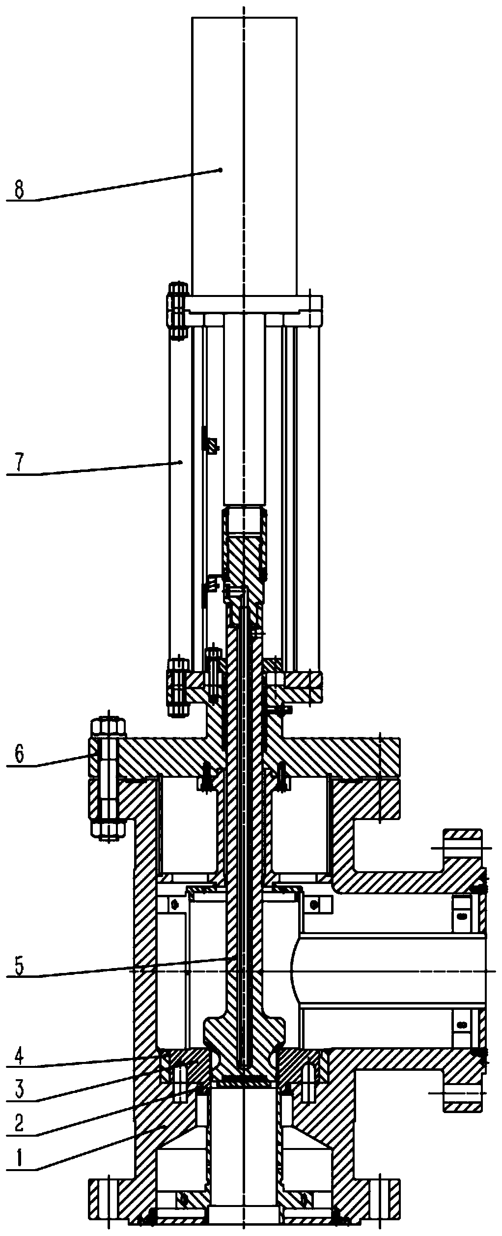 Hot valve and manufacturing method thereof