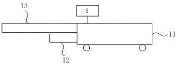 Self-propelled nuclear radiation monitoring device