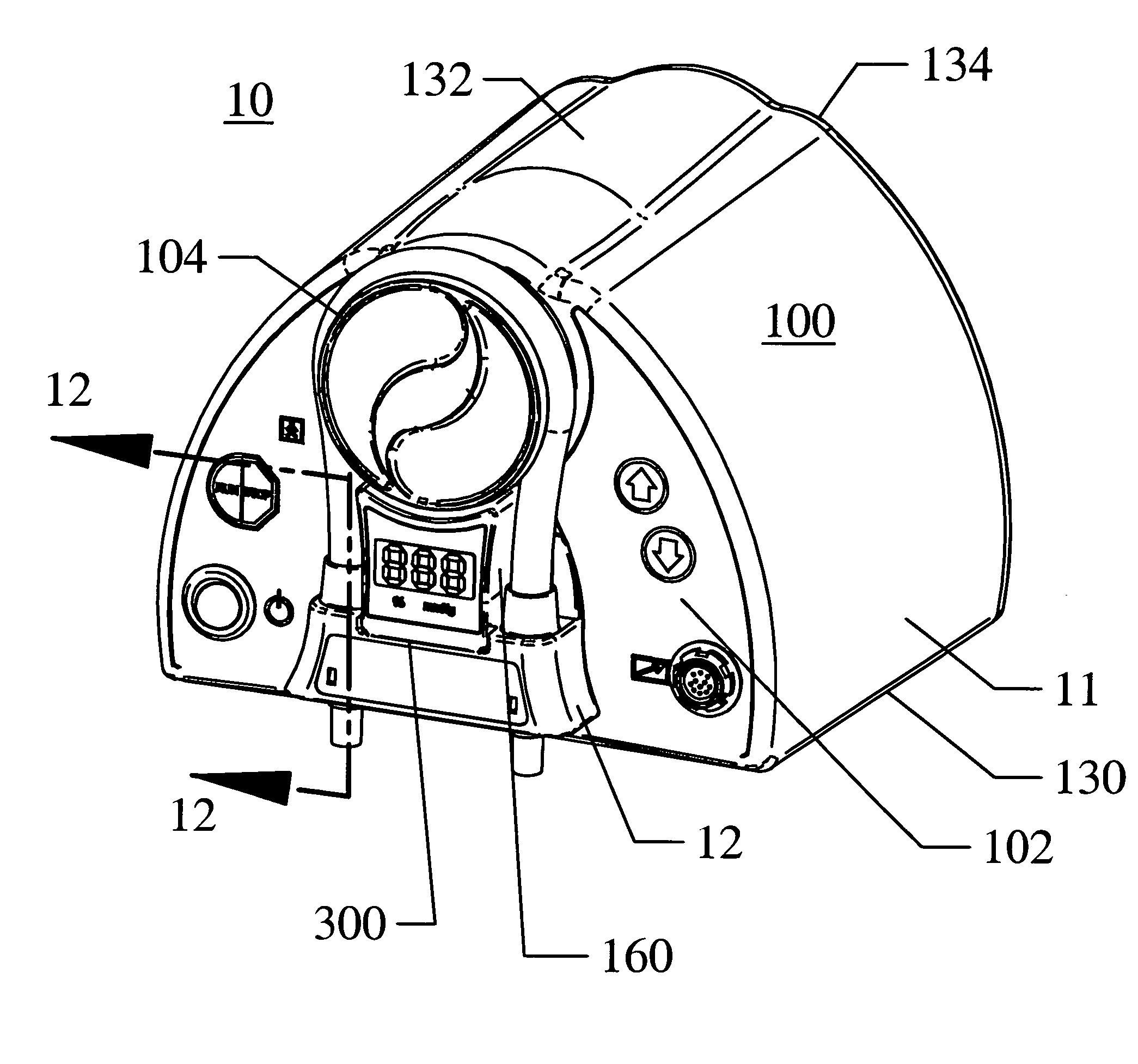 Peristaltic irrigation pump system