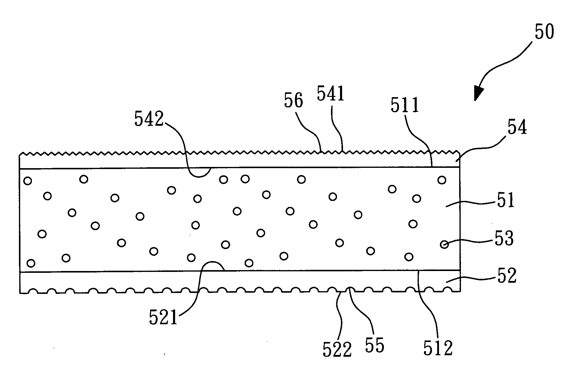 Diffusion plate used in direct-type backlight module and method for making the same