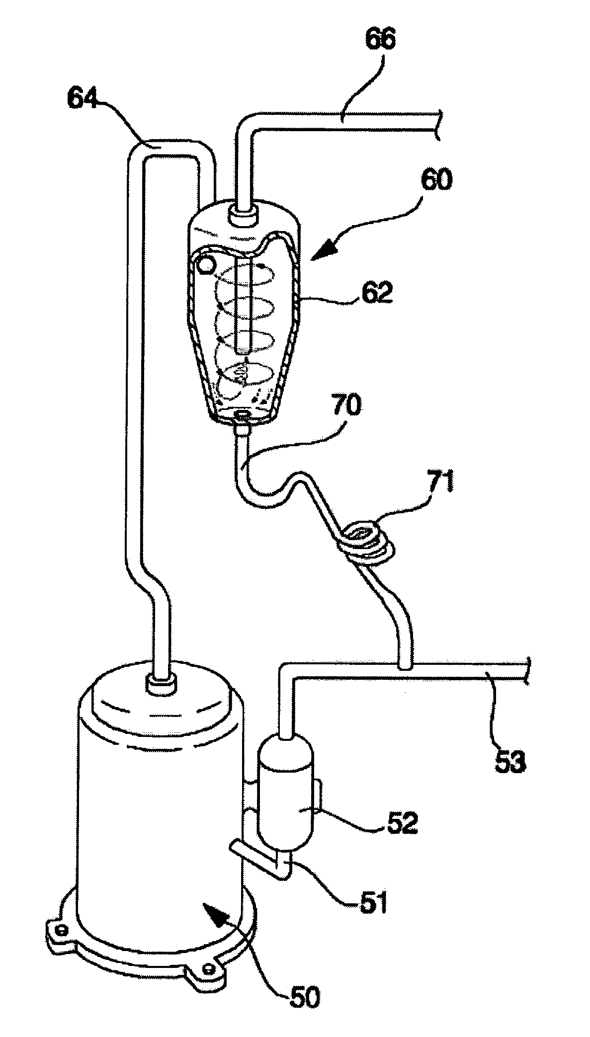 Oil separator and cooling-cycle apparatus using the same