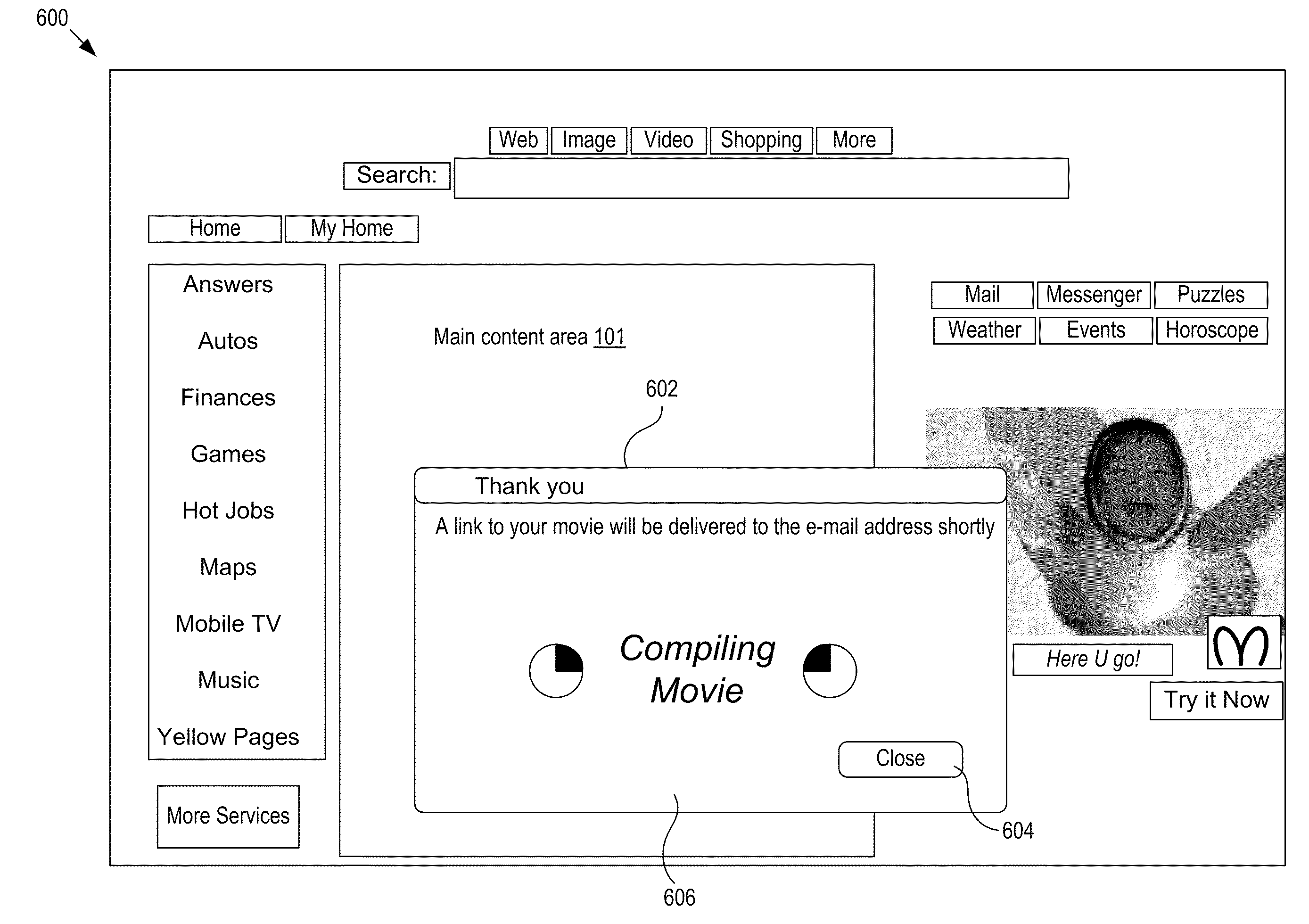 System and method for creating personalized advertisement and personalizing products with interactive graphical user interface embedded in advertisement