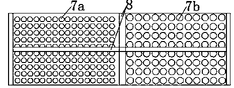 Drum screen with protecting cover and two kinds of screen meshes