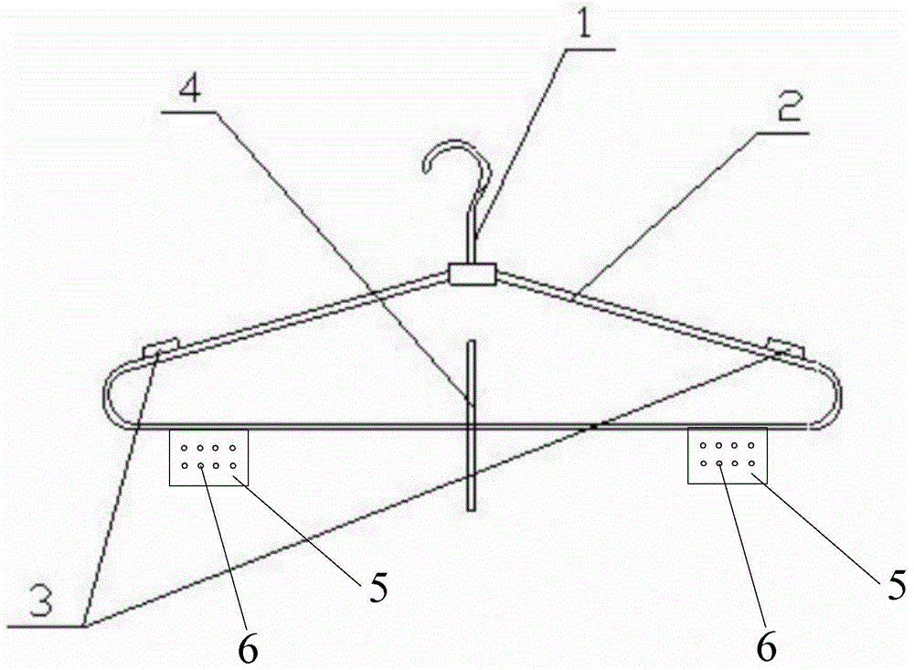 Quick-drying clothes hanger