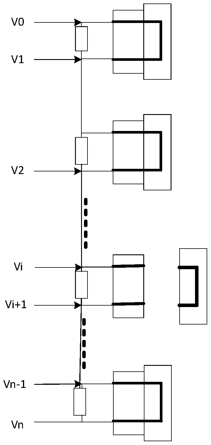 Power battery package system high voltage interlocking connector detection system