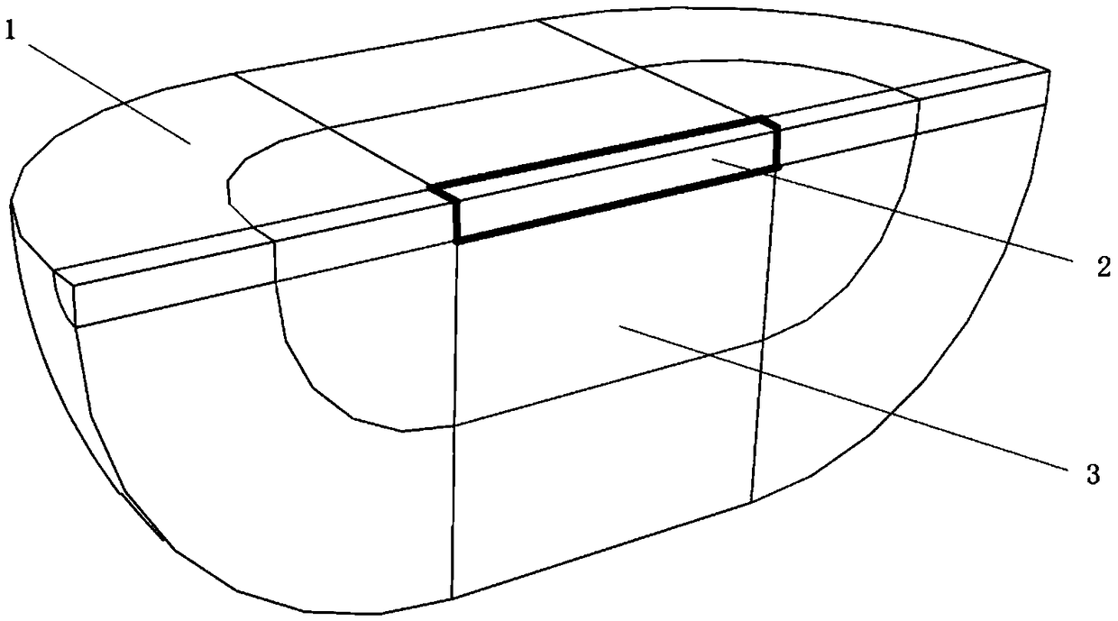 A numerical simulation method of a vehicle load based on a finite element-infinite element model