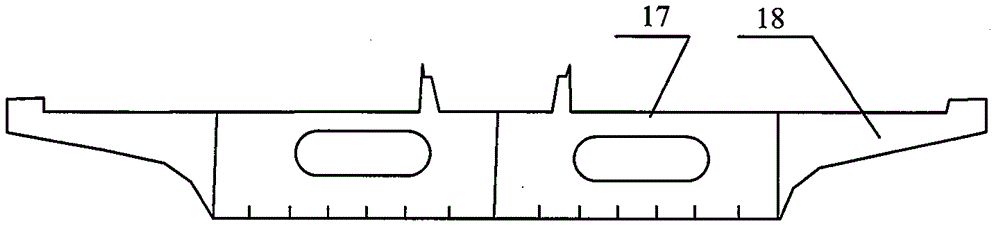 Construction method of hoisting arch-girder combined bridge