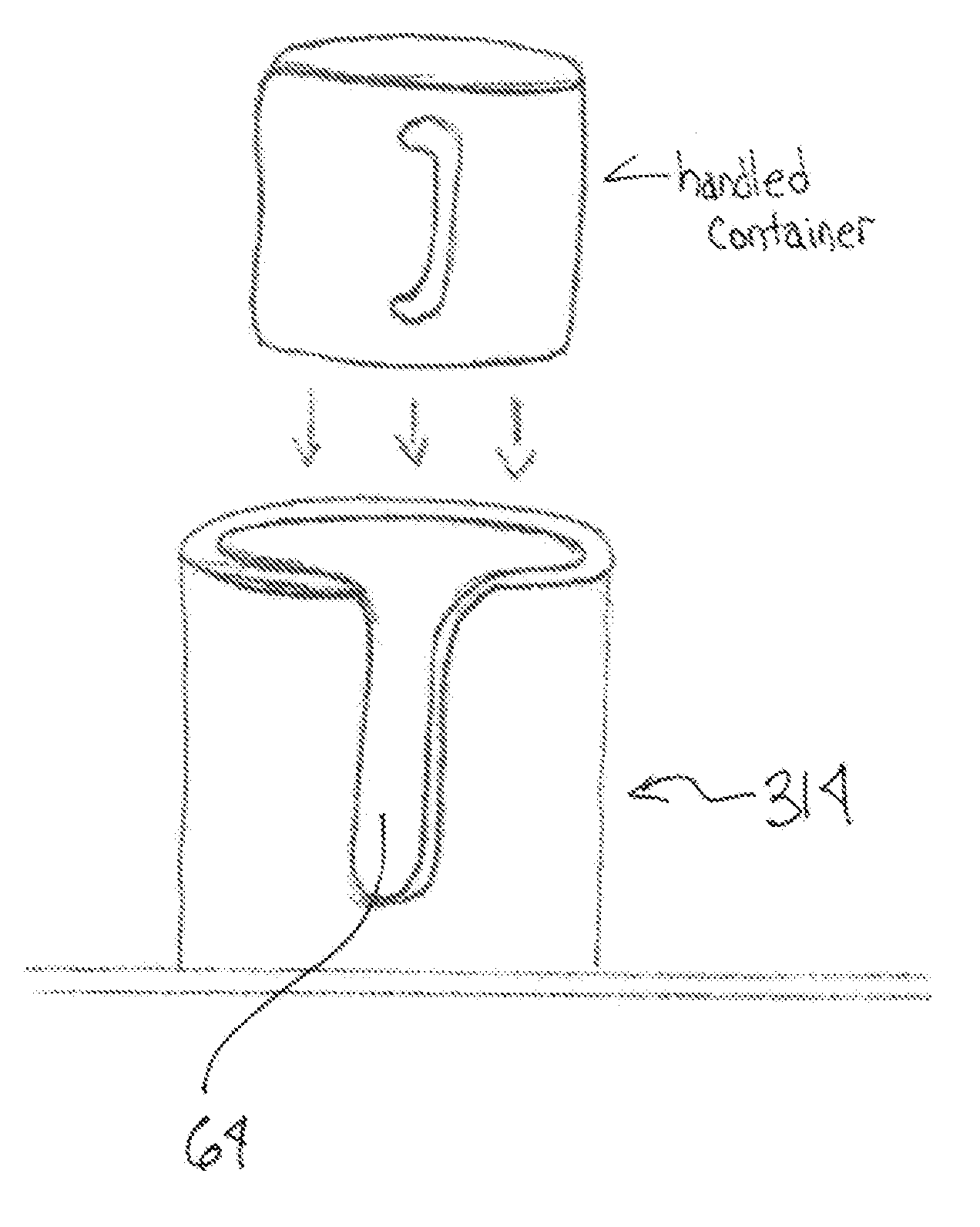 Counter beverage cooling system