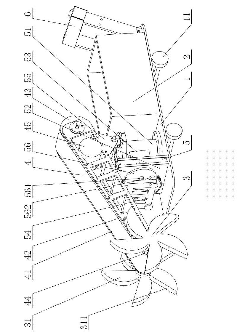 Excavator for building tunnel type passage