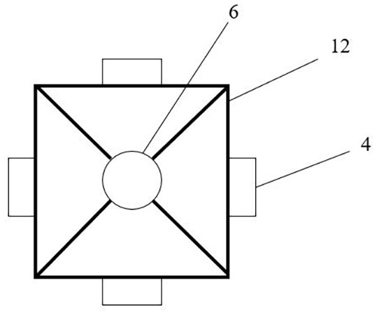 Novel acousto-optic catalytic water purification device and working method thereof