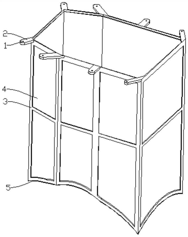 Emergency cabin exit fence for manned submersible