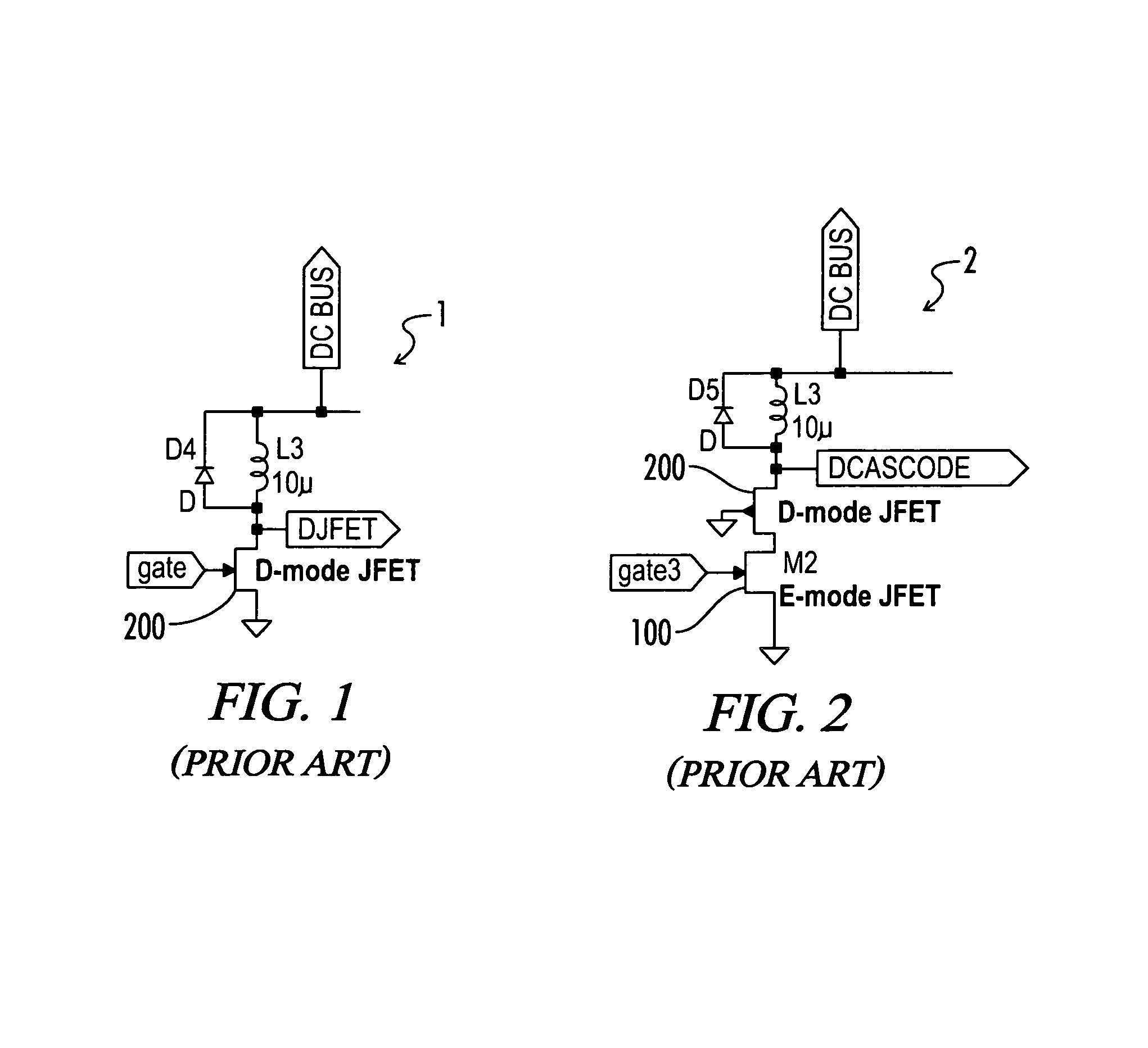 Normally-off D-mode driven direct drive cascode