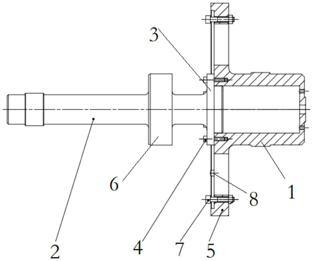 Balancing device and method for multistage blisk