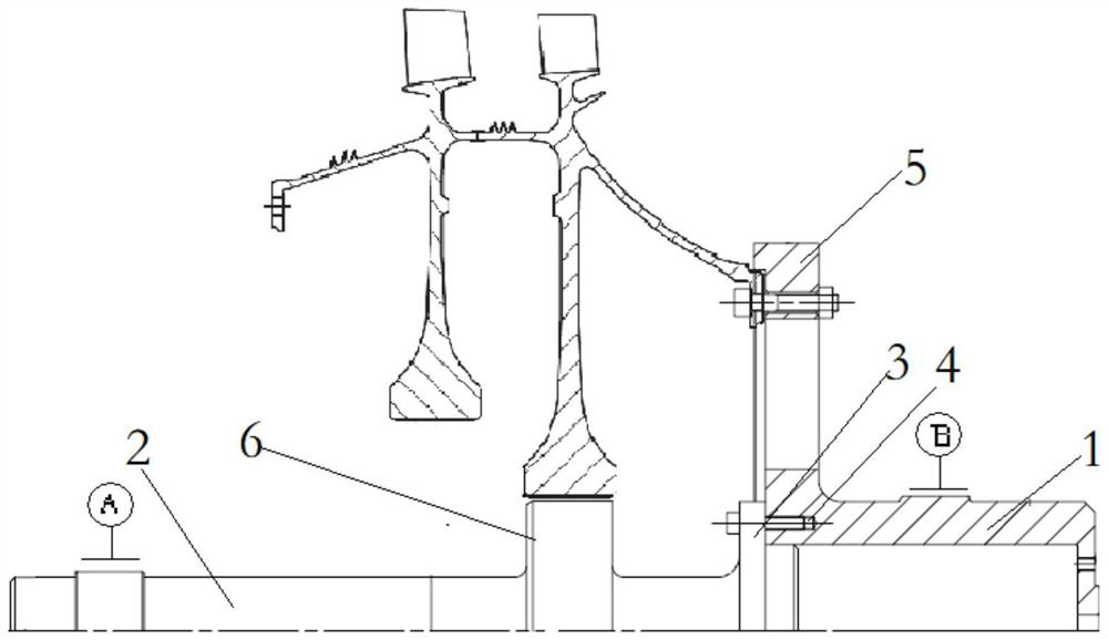 Balancing device and method for multistage blisk