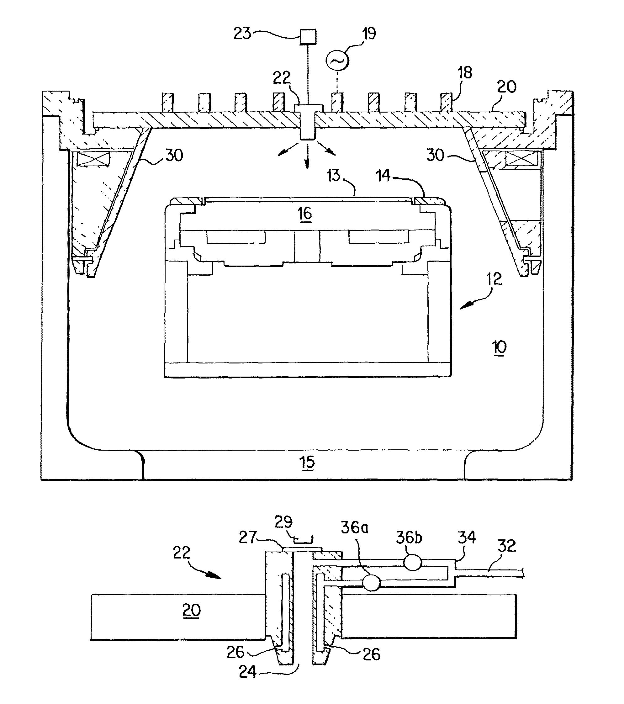 Tunable multi-zone gas injection system