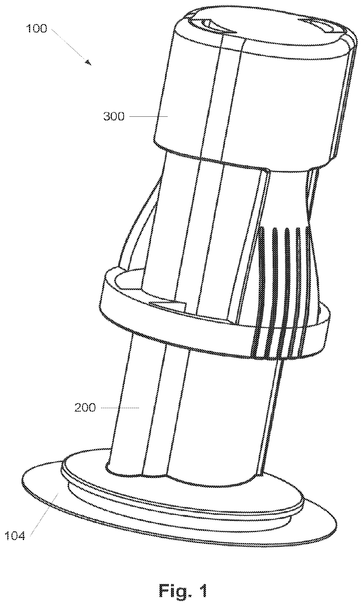 Surface treatment system and method for subcutaneous device