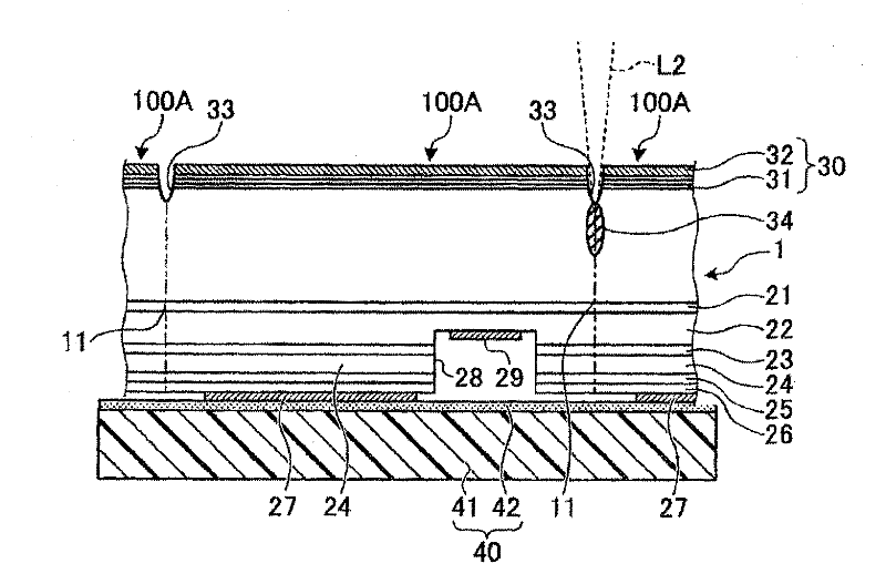 Sapphire wafer dividing method