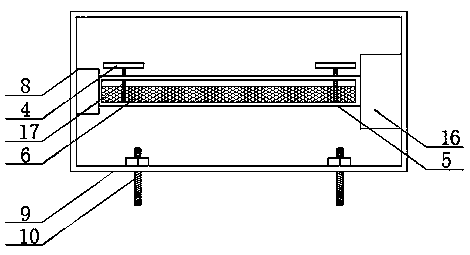 Tail gas treatment device for chemical equipment