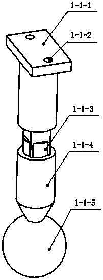 Cross breast cancer postoperative rehabilitation training device