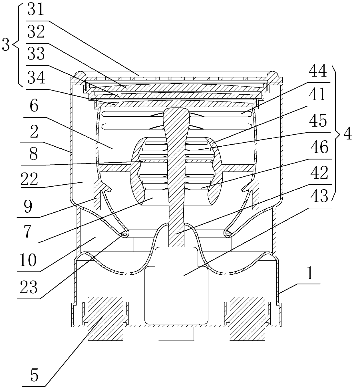 Mobile air virus disinfection purifier